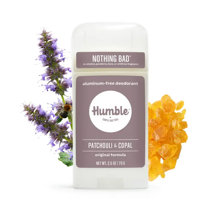 Humble (Patchouli and Copal) Deoorant