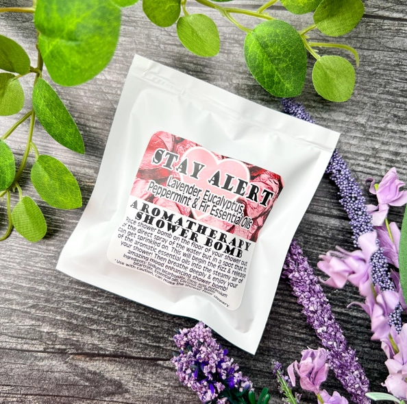 Aroma Therapy Shower Steamers (Stay Alert) Lavender and Eucalyptus