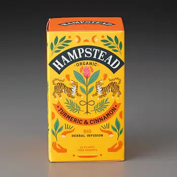 Hampstead Organic Herbal Infusion Tea (Turmeric & Cinnamon)