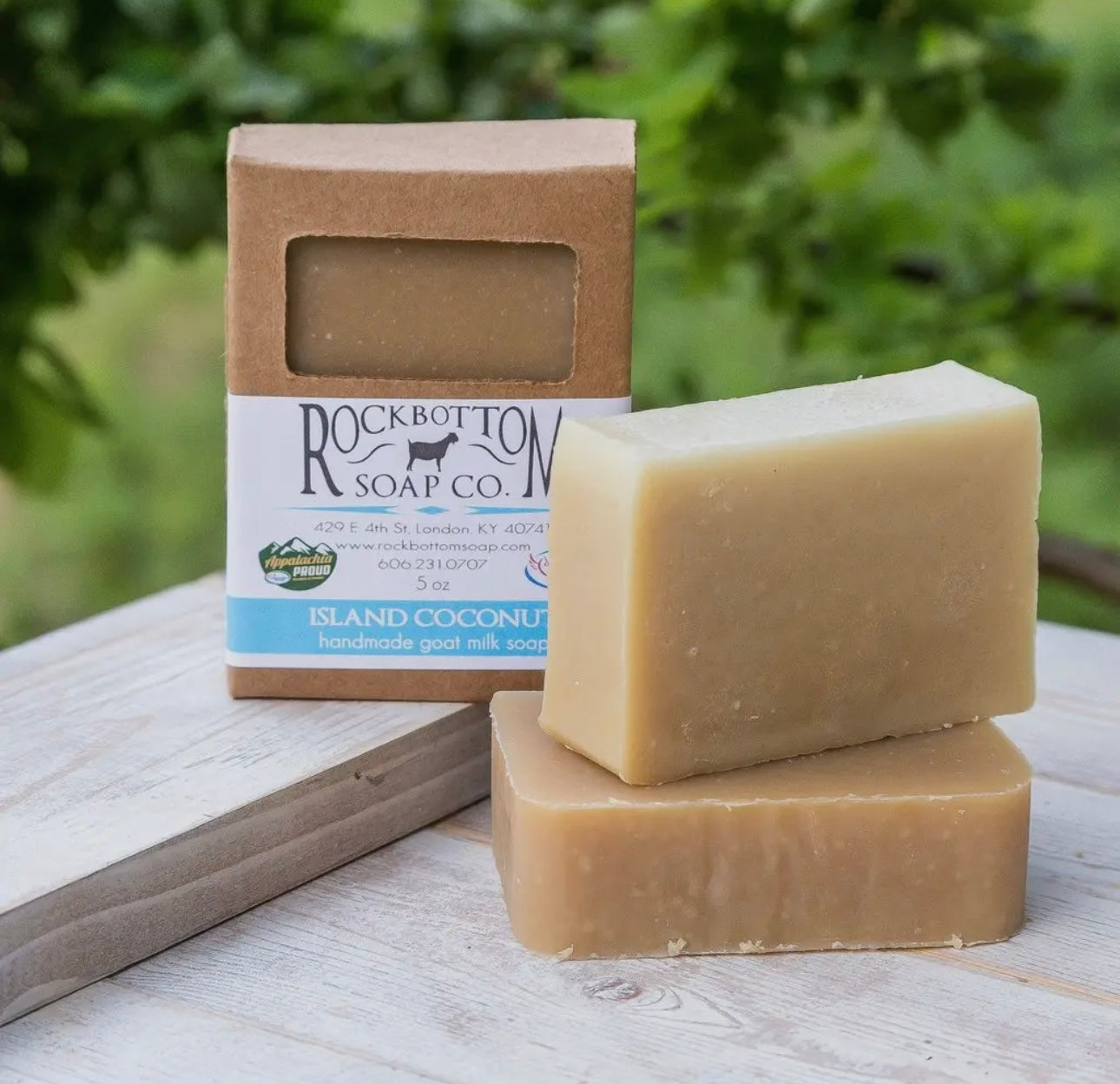 Island Coconut Bottom Soap (4.5 oz.)