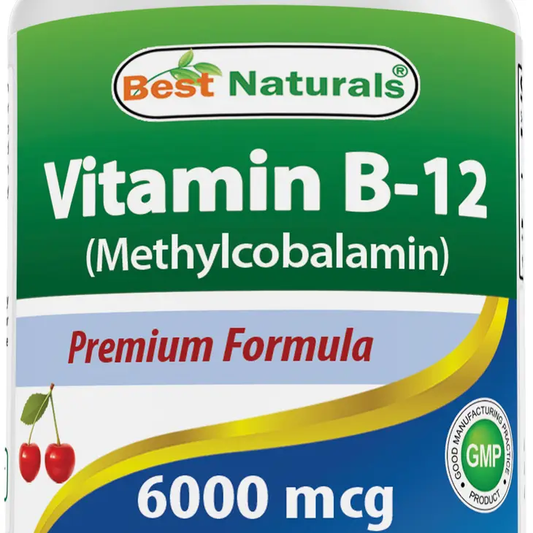 Vitamin B-12  (6000 mcg.)