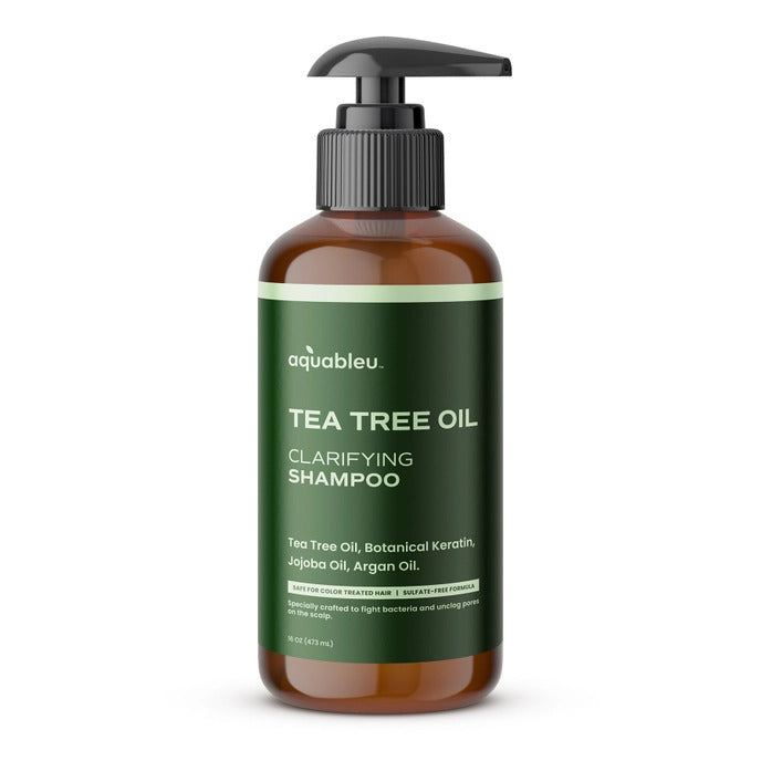 Aquableu Tea Tree Shampoo (16 oz.)