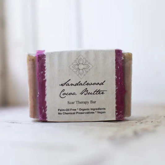 Unearth Malee Sandalwood Cocoa Butter(Scar Therapy)Bar Soap 4.5 oz.