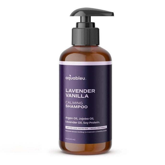 Aquableu Lavender Vanilla Shampoo (16 oz.)