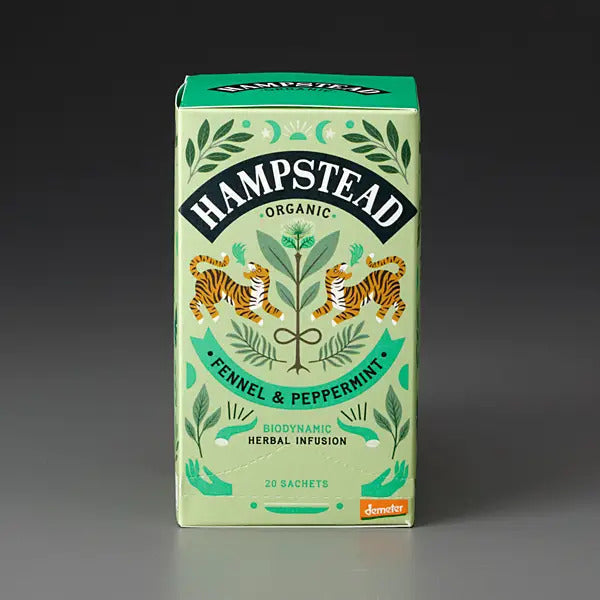 Hampstead Organic Herbal Infusion Tea (Fennel & Peppermint)