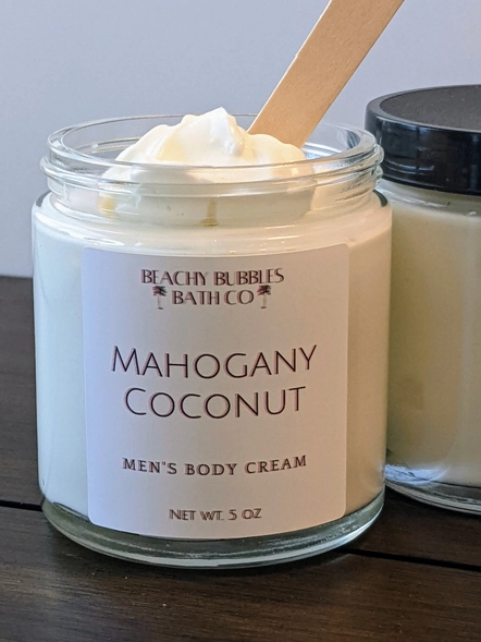 Men's Mahogany Coconut Body Cream