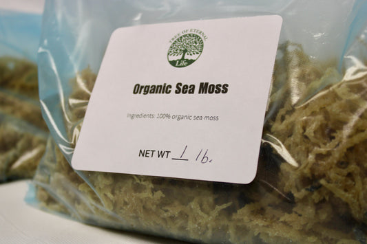 Organic Island Sea Moss (1 lb.)