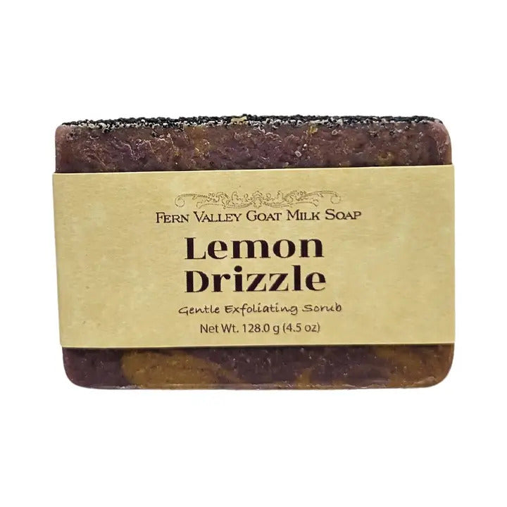 Lemon Drizzle Fern Valley Goat Milk Soap