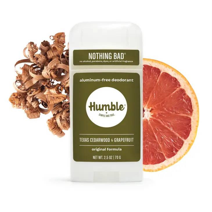 Humble (Texas Cedarwood and Grapefruit) Deodorant