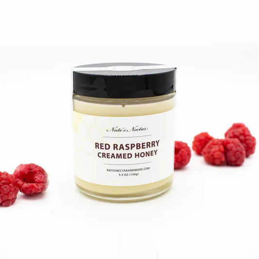 Red Raspberry Creamed Honey