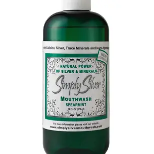 Simply Silver (Spearmint) Mouthwash