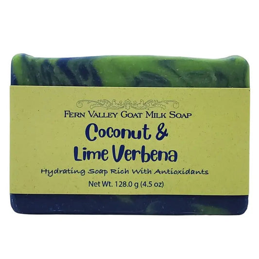 Coconut Lime Verbena Fern Valley Goat Milk Soap (4.5 oz.)